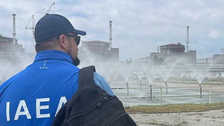 IAEA staff observe emergency drill at Zaporizhzhia
