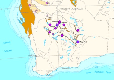 Map - Yeerillie (Geoscience Australia).