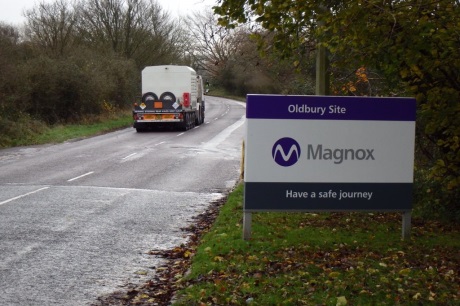 Oldbury used fuel goes to Sellafield - 460 (Magnox)