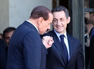 Berlusconi-Sarkozy (Image: Présidence de la République/L.Blevennec)