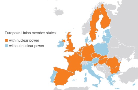 EU nuclear energy countries 460x300