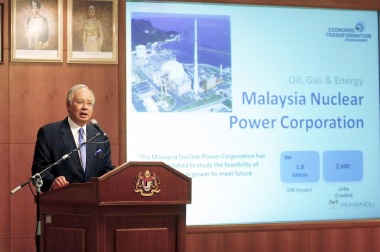 Malaysian prime minister Jan 2011