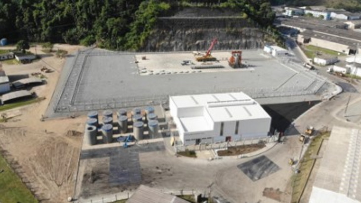 First fuel loaded into Brazilian dry storage facility