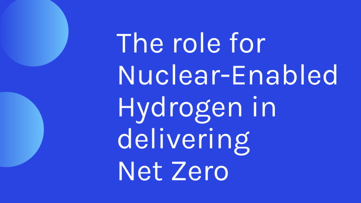 UK trade body calls for action on nuclear-enabled hydrogen
