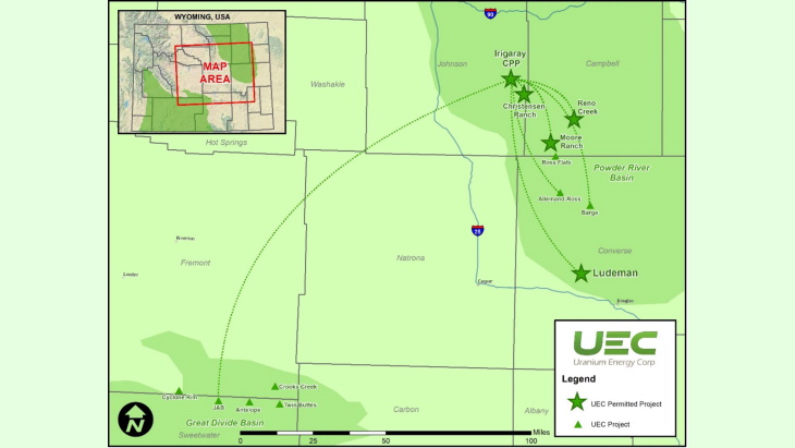 UEC launches Wyoming hub-and-spoke project