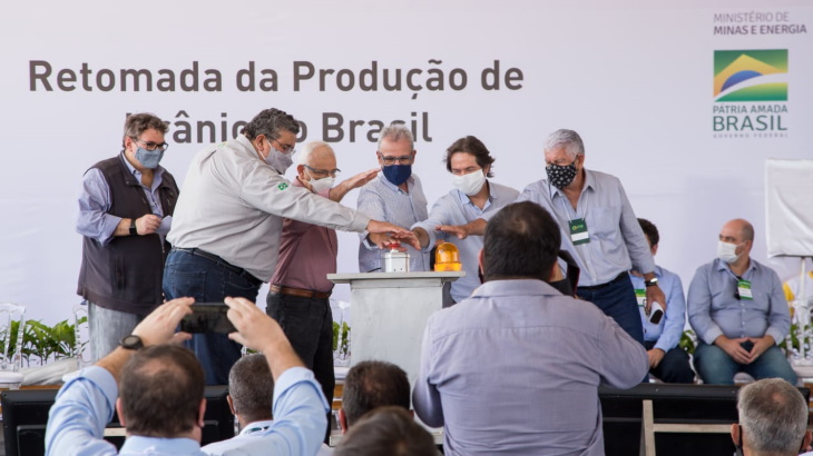 Brazil resumes uranium mining at Caetité
