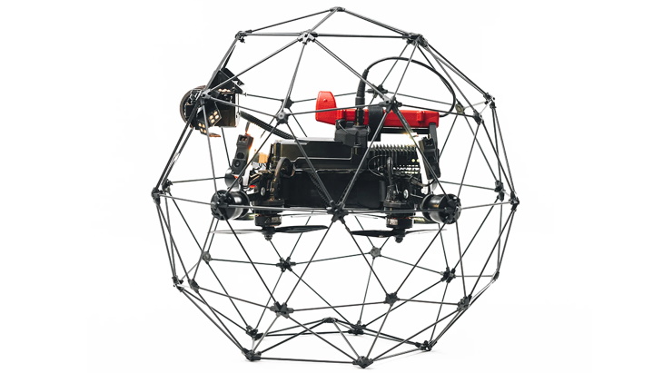 New drone for mapping radiation in nuclear plants