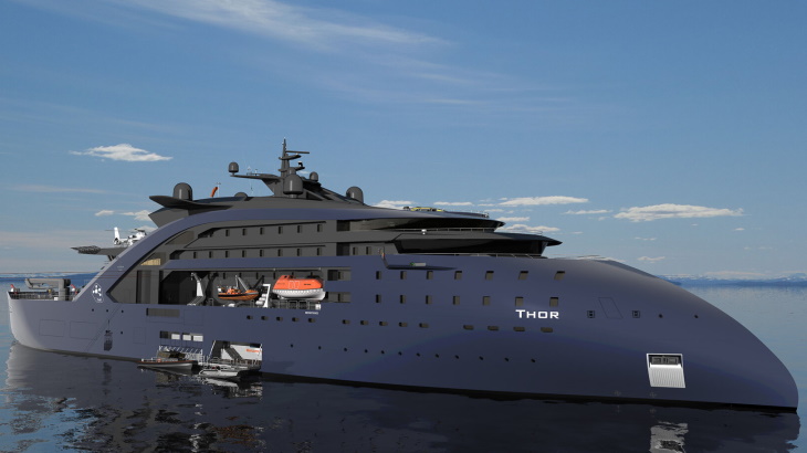 Nuclear vessel 'could be floating charging station for electric cruise ships'