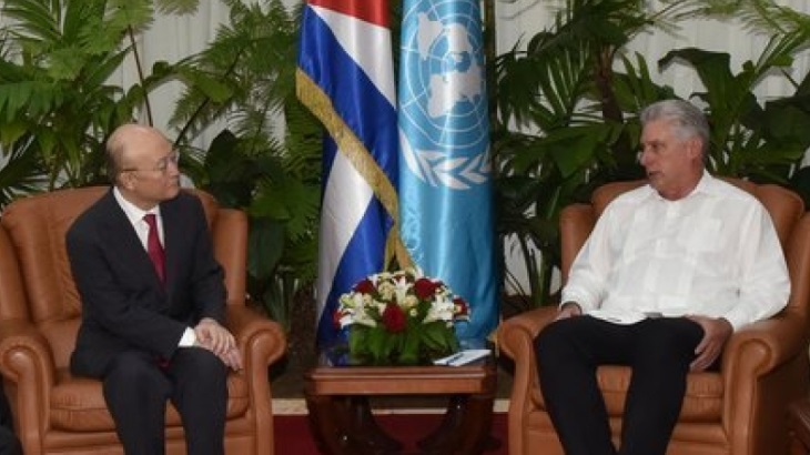 Head of IAEA visits Cuba