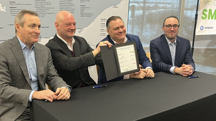 Alliance signs Canadian SMR contract