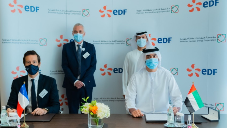 ENEC, EDF announce nuclear R&D cooperation plans