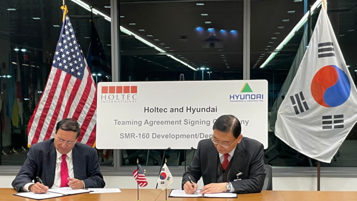 Holtec and Hyundai finalise SMR design and deployment agreement