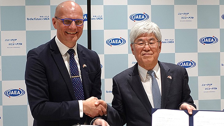UK's NNL and Japan's JAEA strengthen HTGR fuel collaboration