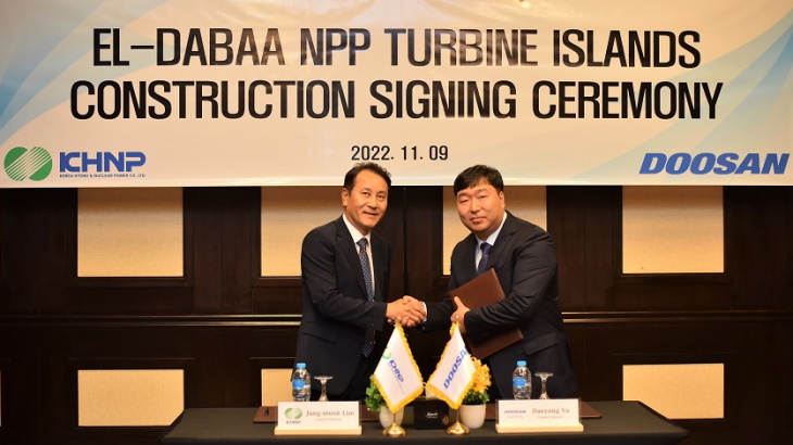 Doosan Enerbility wins turbine island contract for Egyptian plant