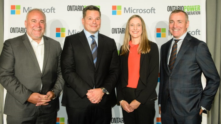Microsoft to procure clean energy credits from OPG