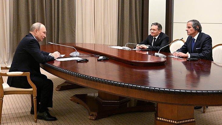 IAEA's Grossi holds talks with President Putin in Sochi
