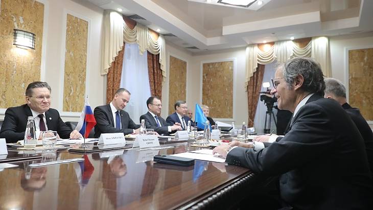 IAEA and Rosatom hold Zaporizhzhia protection zone talks