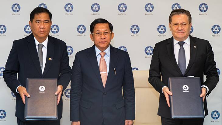 Russia's Rosatom and Myanmar sign nuclear energy MoUs