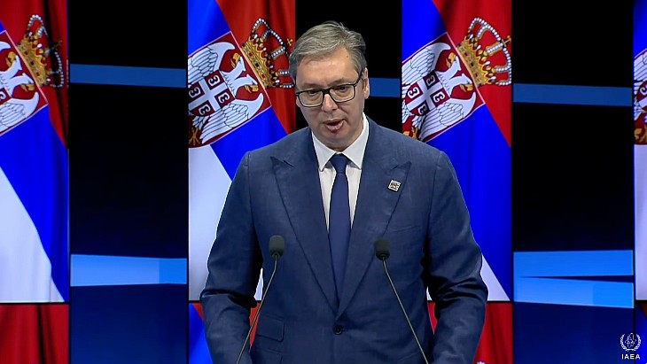Serbian president's appeal as country targets four SMRs