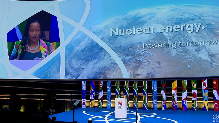  The Nuclear Energy Summit was held in Brussels (Image: Screengrab from IAEA feed)