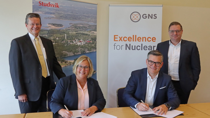 Studsvik, GNS collaborate on waste technology