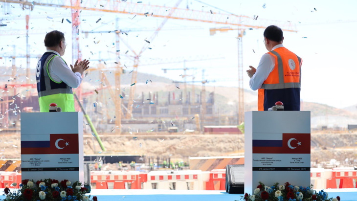 Construction begins of fourth Turkish reactor