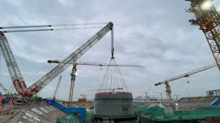 Chinese SMR containment takes shape : New Nuclear - World Nuclear News
