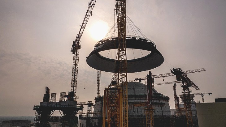Rooppur 2 outer dome progress, nuclear fuel set for October delivery