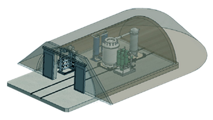 Návrh mikro jaderného reaktoru BANR