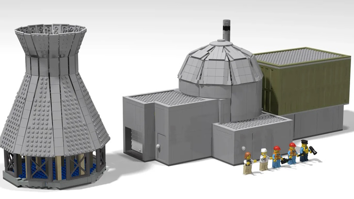 Call for support for LEGO nuclear power plant