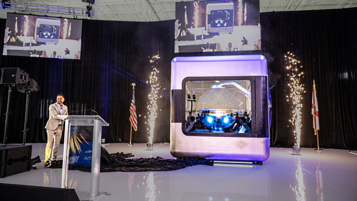 Ampera makes 3D-printed microreactor module
