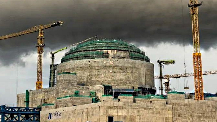 Changjiang 3 containment building completed
