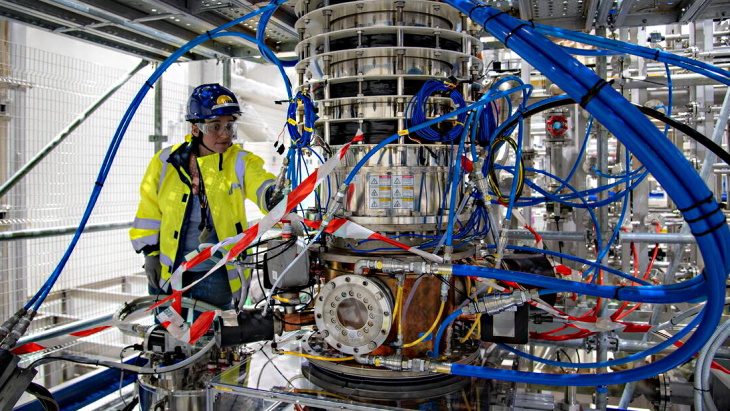 First ITER gyrotron installed as central solenoid modules completed