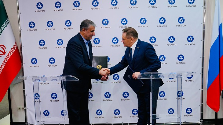 Iran signs MoU for Russian small modular reactors
