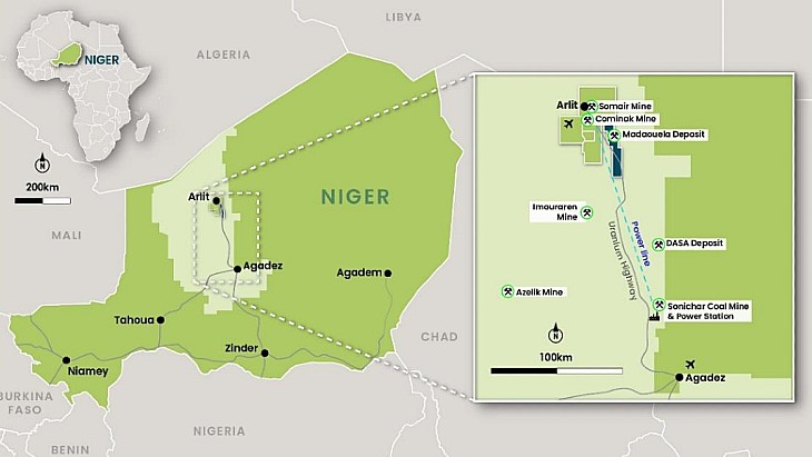 Atomic Eagle reaches agreement on Niger uranium project