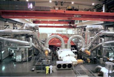 Oskarshamn 3 turbine hall (OKG) Oskarshamn 3 turbine hall (OKG)