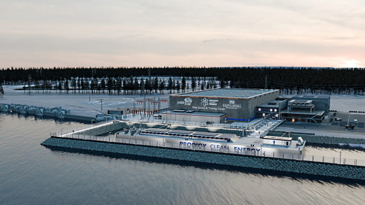 Proposal for Canadian marine-based SMR plant