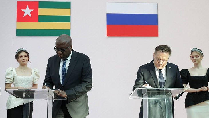 Togo signs nuclear energy MoU with Rosatom