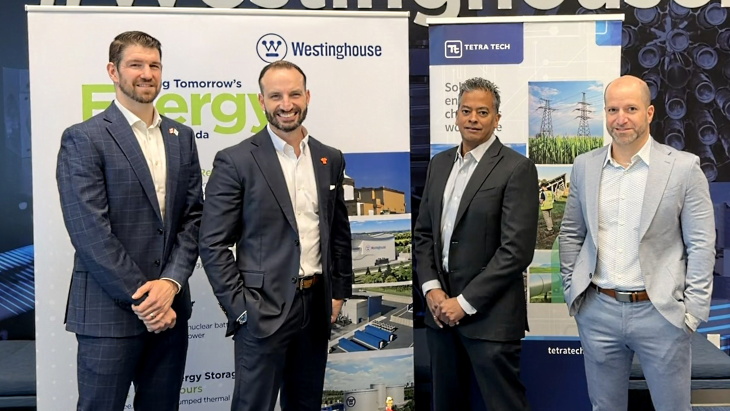 Westinghouse, Tetra Tech to collaborate on nuclear new-build projects