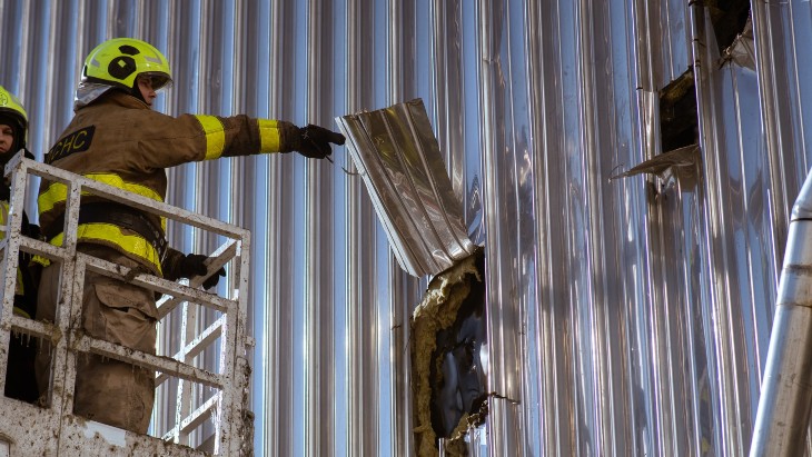 Chernobyl shelter's drone damage includes 330 openings in outer cladding