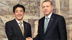Abe and Erdogan, October 2013 (Basbakanlik) 250x141