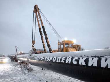 Gazprom Nordstream pipeline