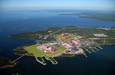 Olkiluoto site with 4 units