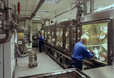Sellafield MOX Plant Dry Laboratory