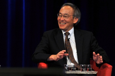 Stephen Chu at IAEA Scientific Forum on Water, September 2011 (Dean Calma - IAEA)