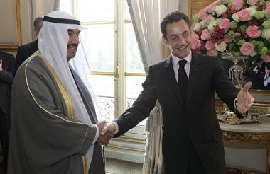 Sarkozy-Al-Sabah Présidence de la République-P. Segrette)